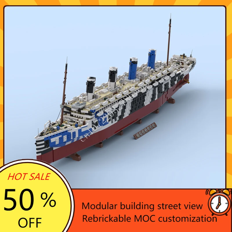 Model Kit Store - 10615PCS MOC HMT Olympus Titanic Custom