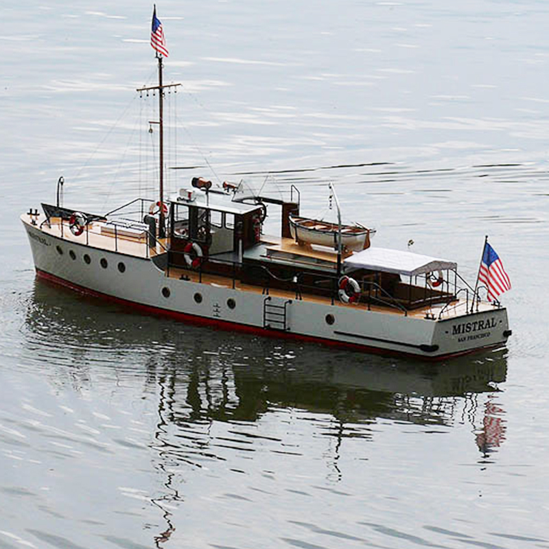 Model Kit Yacht - Du Thuyền Gỗ Gió Tây Bắc