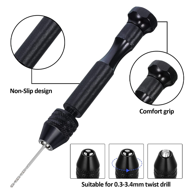 Micro Mini Pin Vise Hand Drill - đánh giá và giá Pin Vice Micro