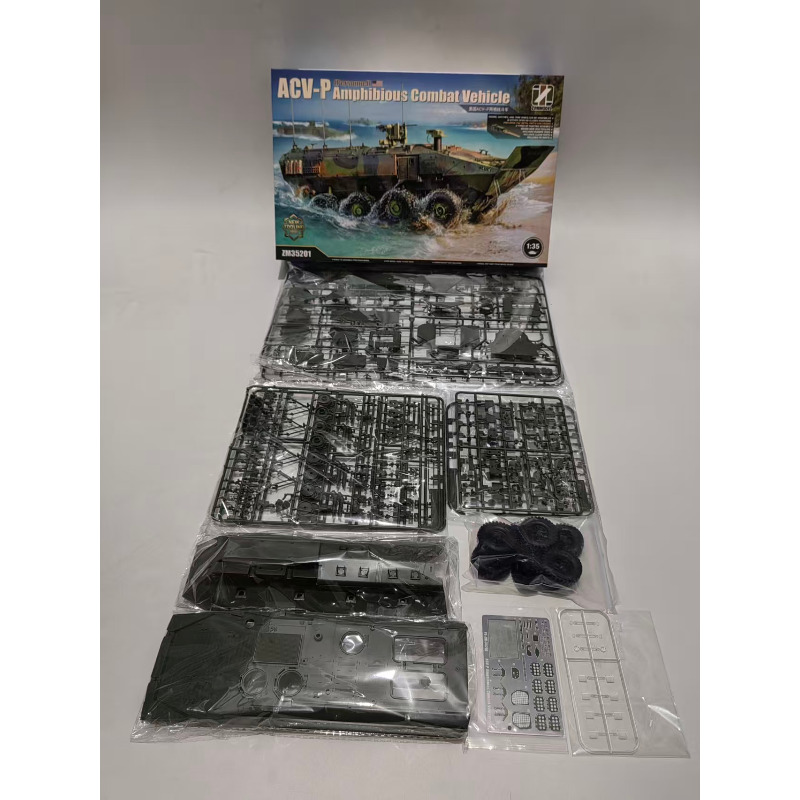 ZM35201 Zimi 1/35 ACV-D Amphib - đánh giá và giá Model Kit Italeri