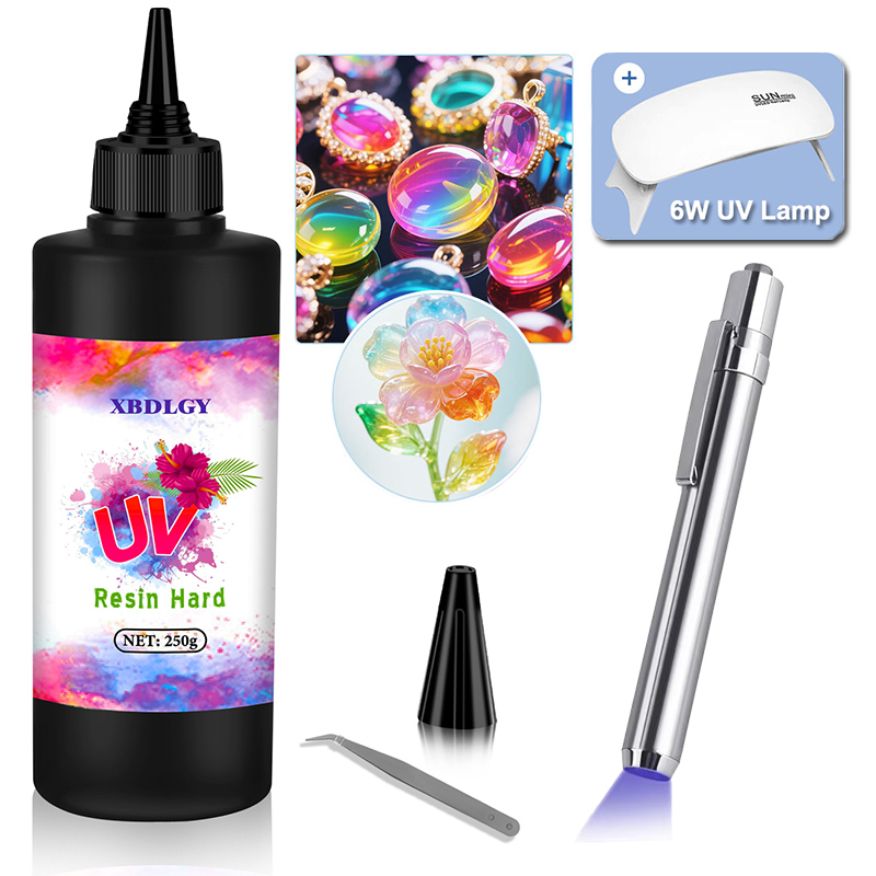 200g/250g/500g UV Resin Hard G - đánh giá và giá Model Kit Resin