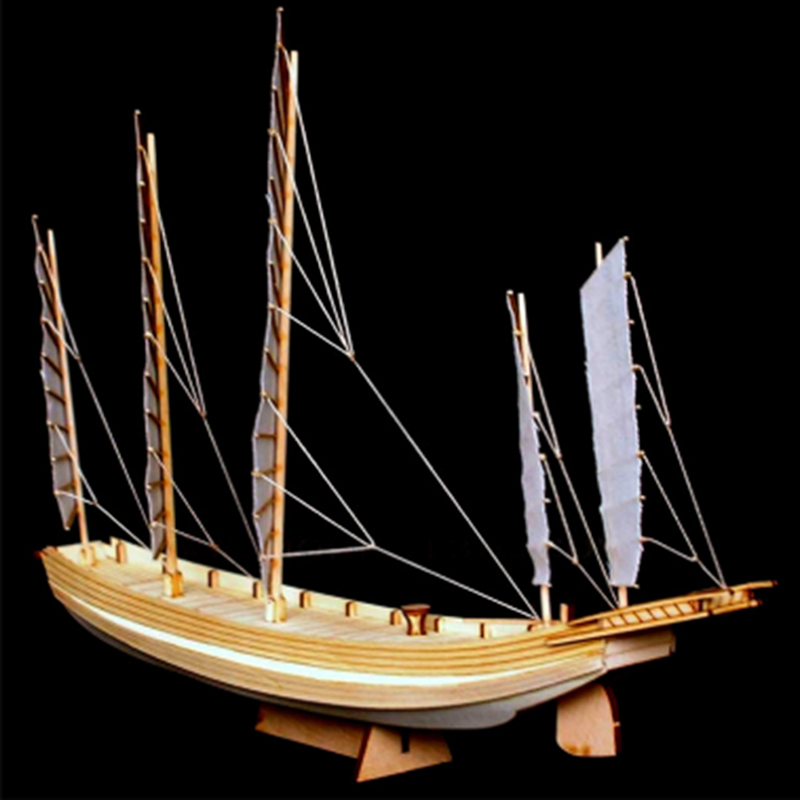 1pcs Chinese sand boat wooden  - đánh giá và giá Model Kit Yacht