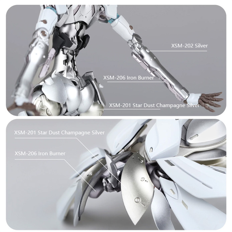 New DSPIAE XSM Metallic Water  - đánh giá và giá Model Kit Paint Set