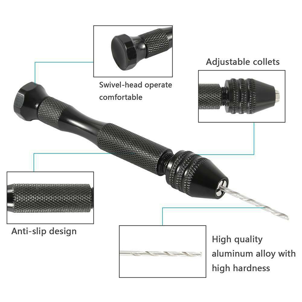 36Pcs Micro Hand Drill Bits Se - đánh giá và giá Pin Vice Micro
