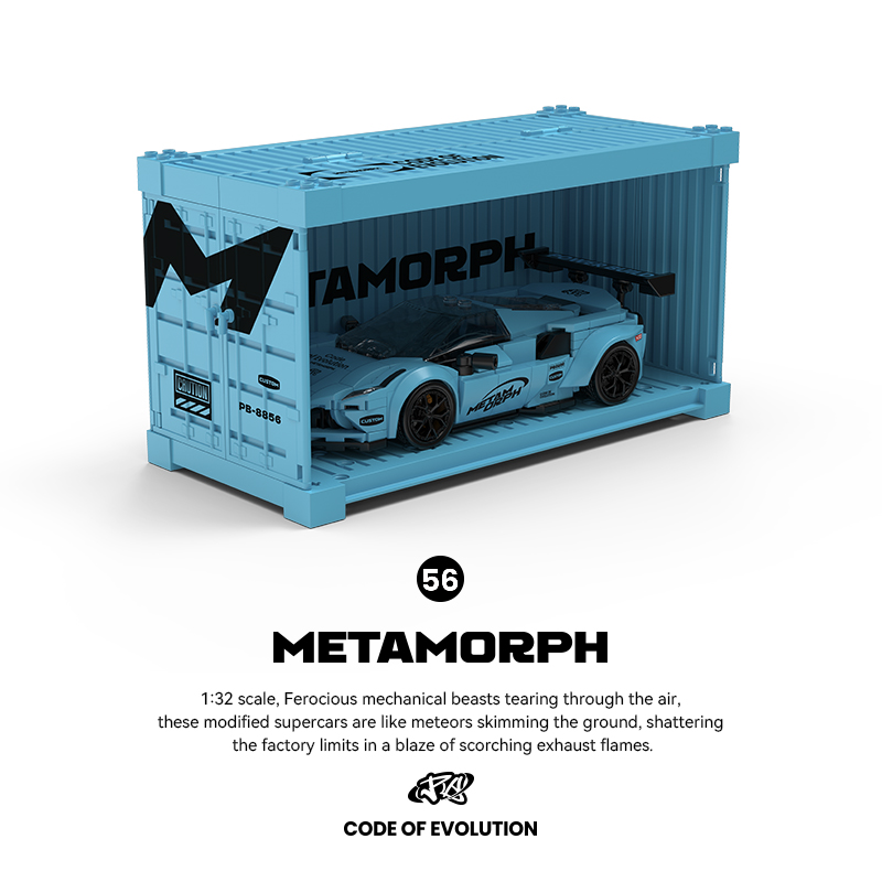 Blue Supercar Building Kit wit - đánh giá và giá Model Kit Display Case