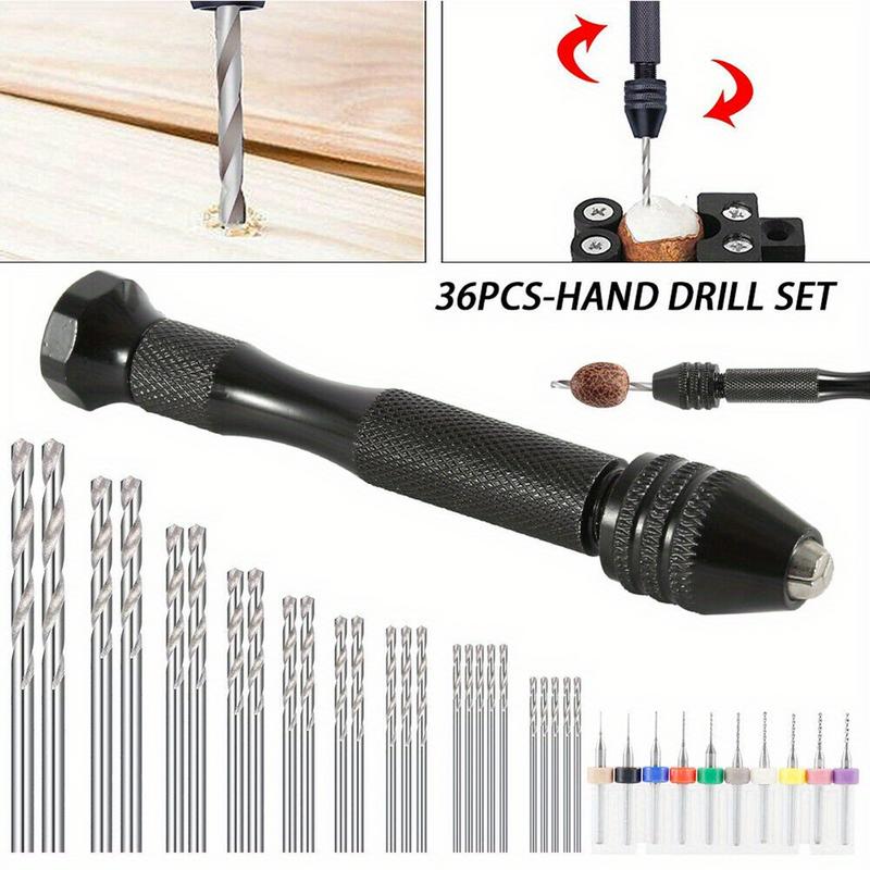 36Pcs/Set Micro Hand Drill Bit - đánh giá và giá Pin Vice Micro