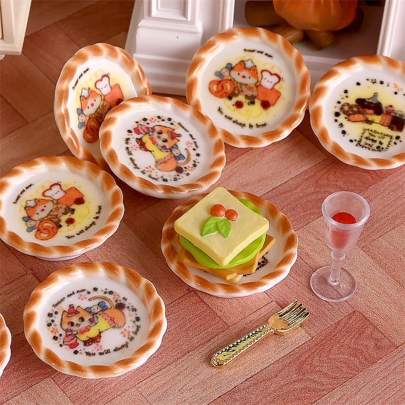 10Pcs/set Dollhouse Miniature  - đánh giá và giá Model Kit Resin