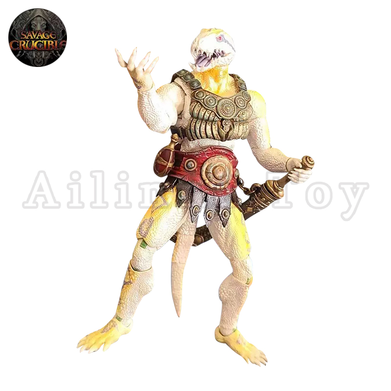 Harbinger Studios 1/12 7inch A - đánh giá và giá Model Kit Lizard