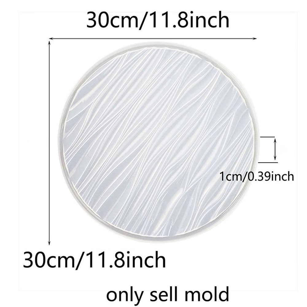 Large Round Tray Silicone Mold - đánh giá và giá Model Kit Resin