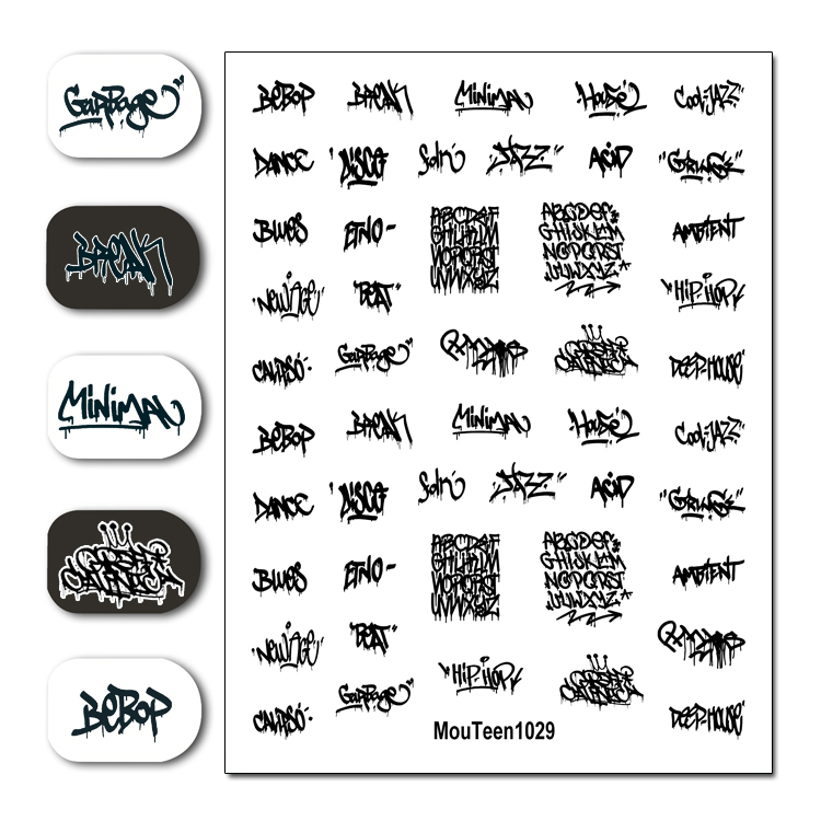 Mới Nhất Nóng Mouteen1029 Nhỏ  - đánh giá và giá Waterslide Decal Paper