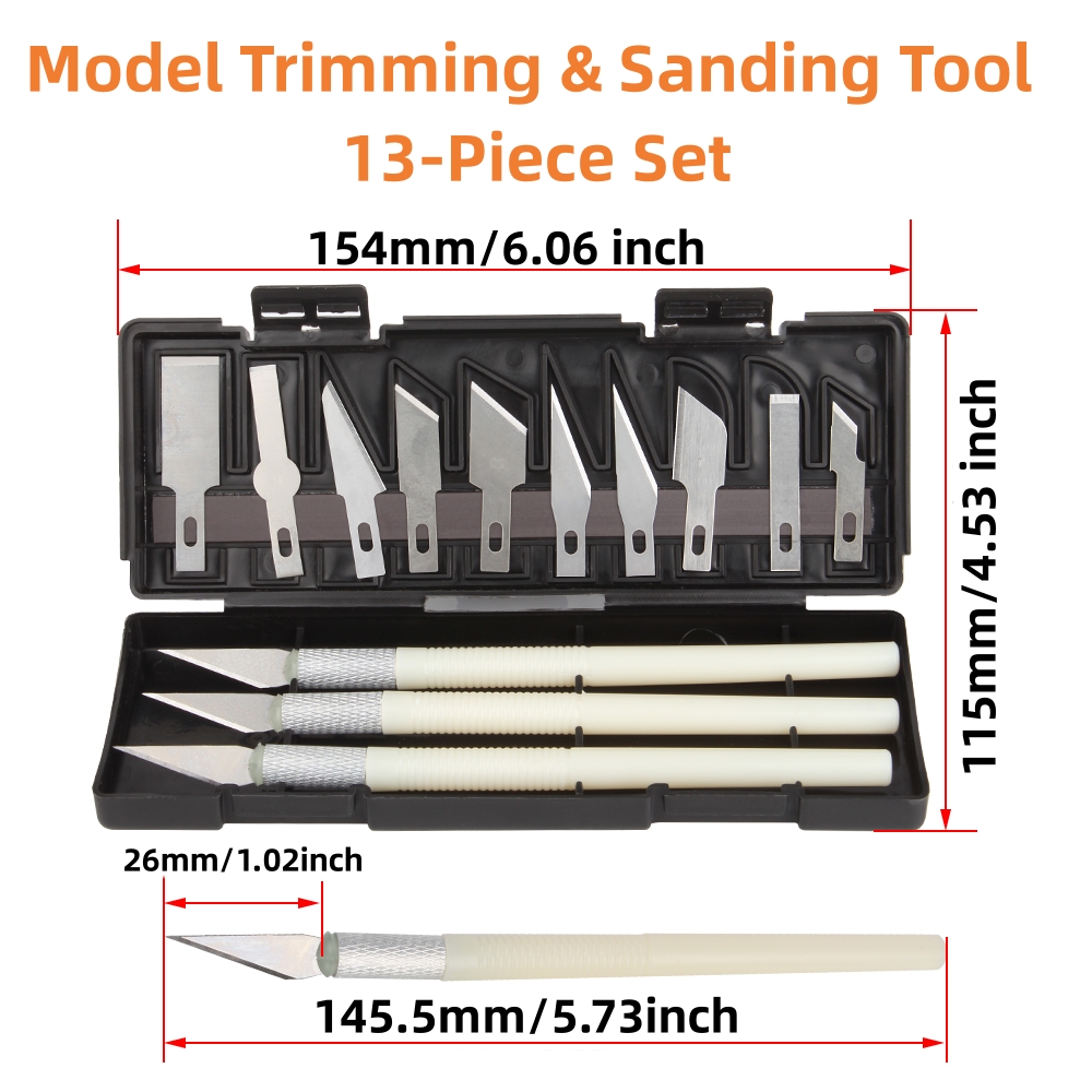 38 Pcs 3D Model Grinding Tool  - đánh giá và giá Model Kit Cutter