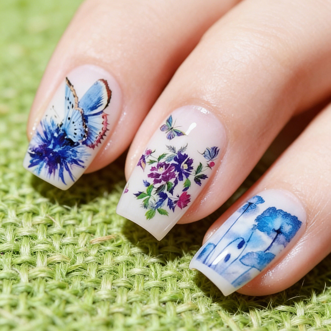 48 Pieces of Nail Art Stickers - đánh giá và giá Waterslide Decal Paper