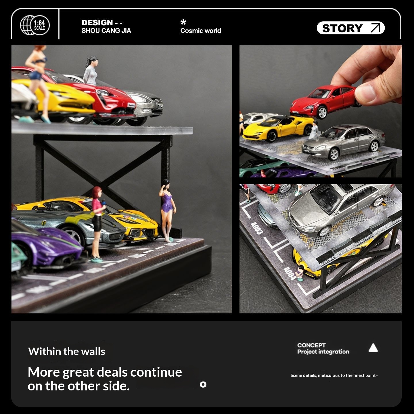 Collector 1:64 Scale Two-Story - đánh giá và giá Model Kit Diorama