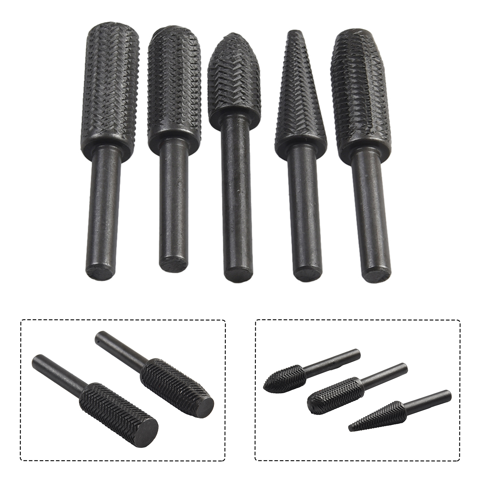 5Pcs Double Cut Rotary Rasp Fi - đánh giá và giá Model Kit Cutter