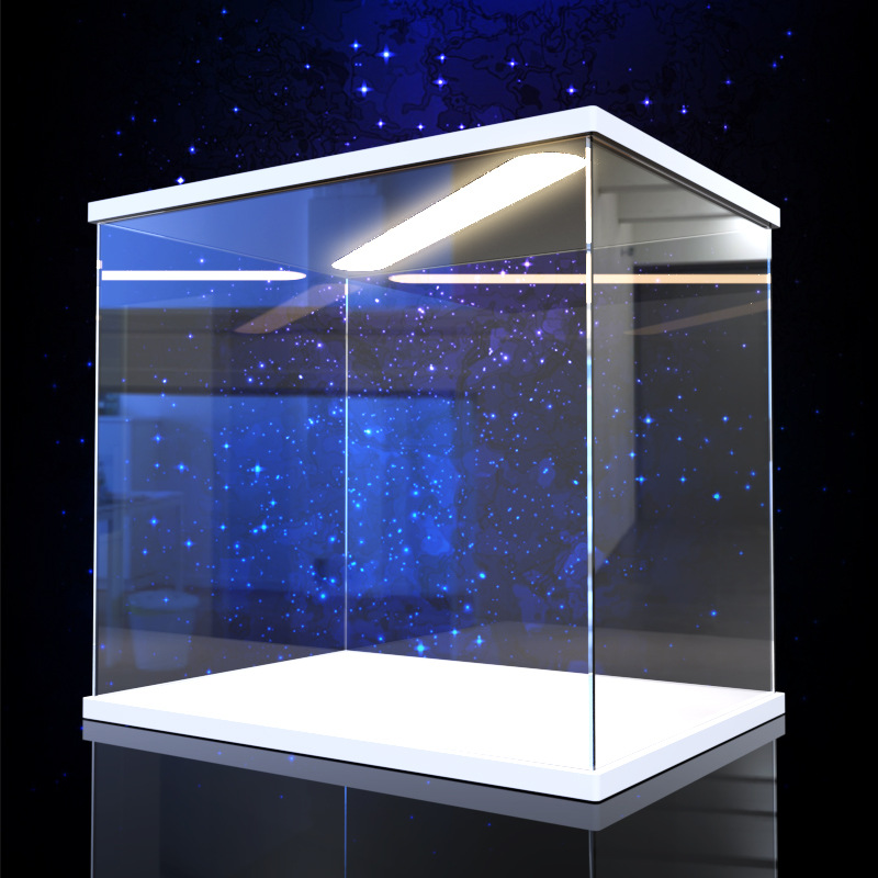 Premium White Chevron Display  - đánh giá và giá Model Kit Display Case