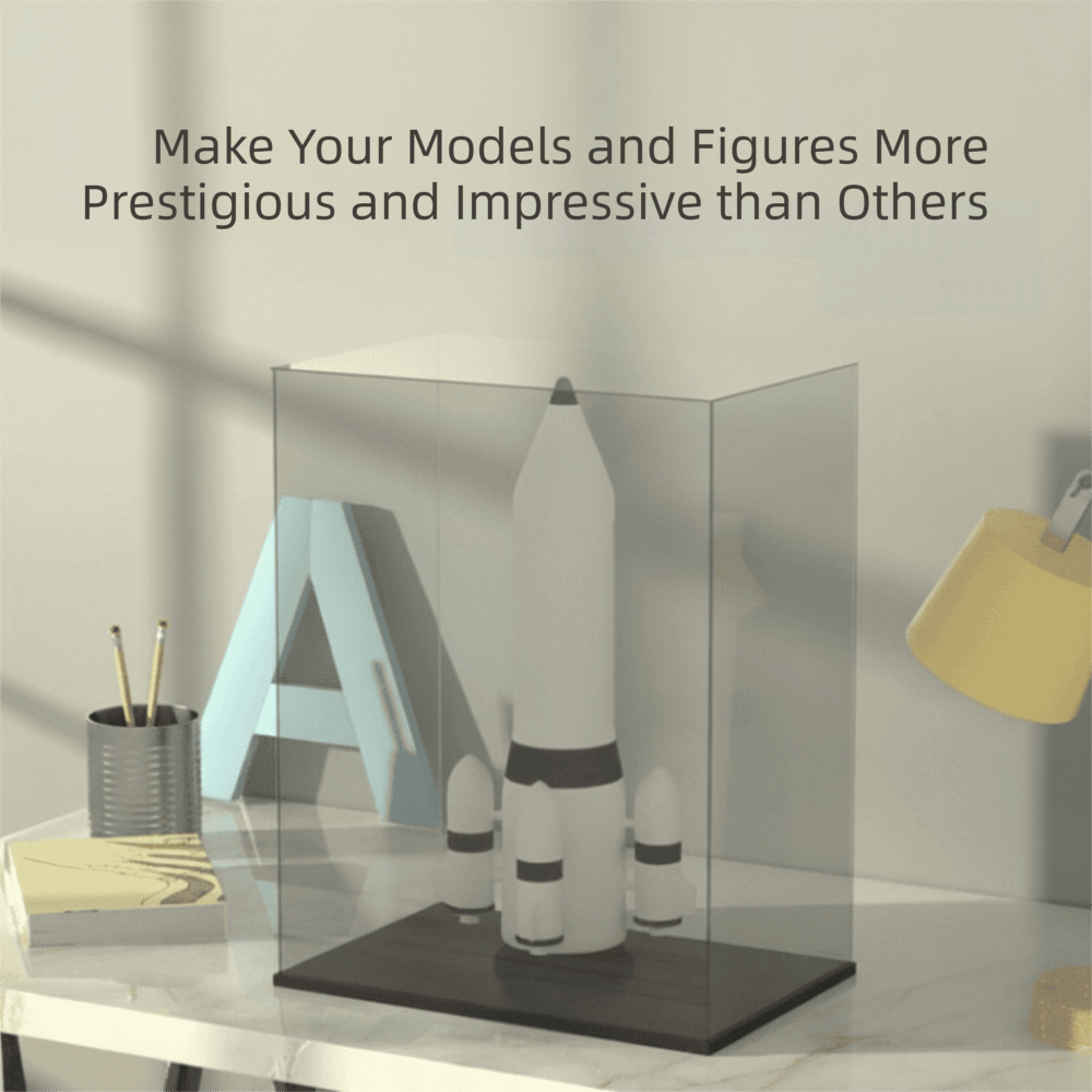 Transparent Acrylic Acrylic Di - đánh giá và giá Model Kit Display Case