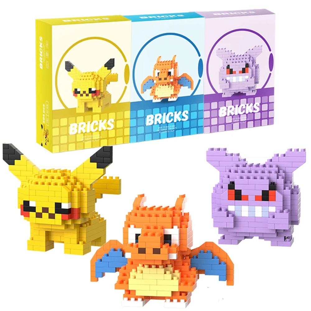 Pokemon Micro Building Blocks  - đánh giá và giá Model Kit Store