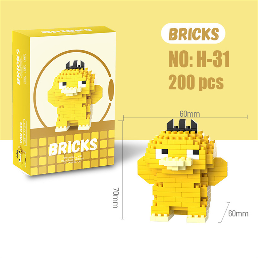 Pokemon Micro Building Blocks  - đánh giá và giá Model Kit Store