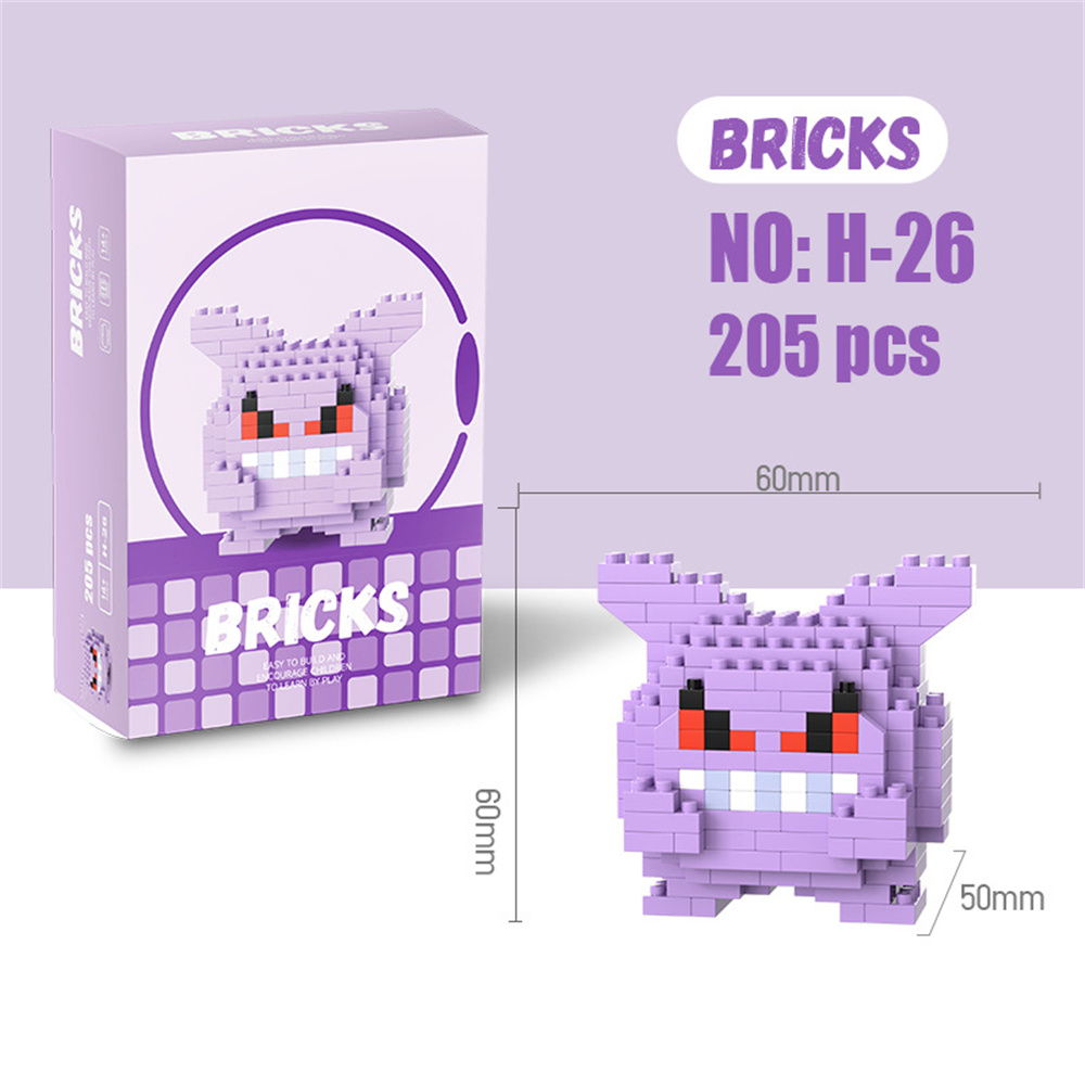 Pokemon Micro Building Blocks  - đánh giá và giá Model Kit Store