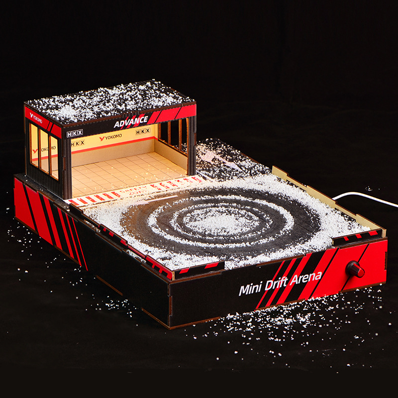 1:64 Scale DIY Drift Track Dio - đánh giá và giá Model Kit Diorama
