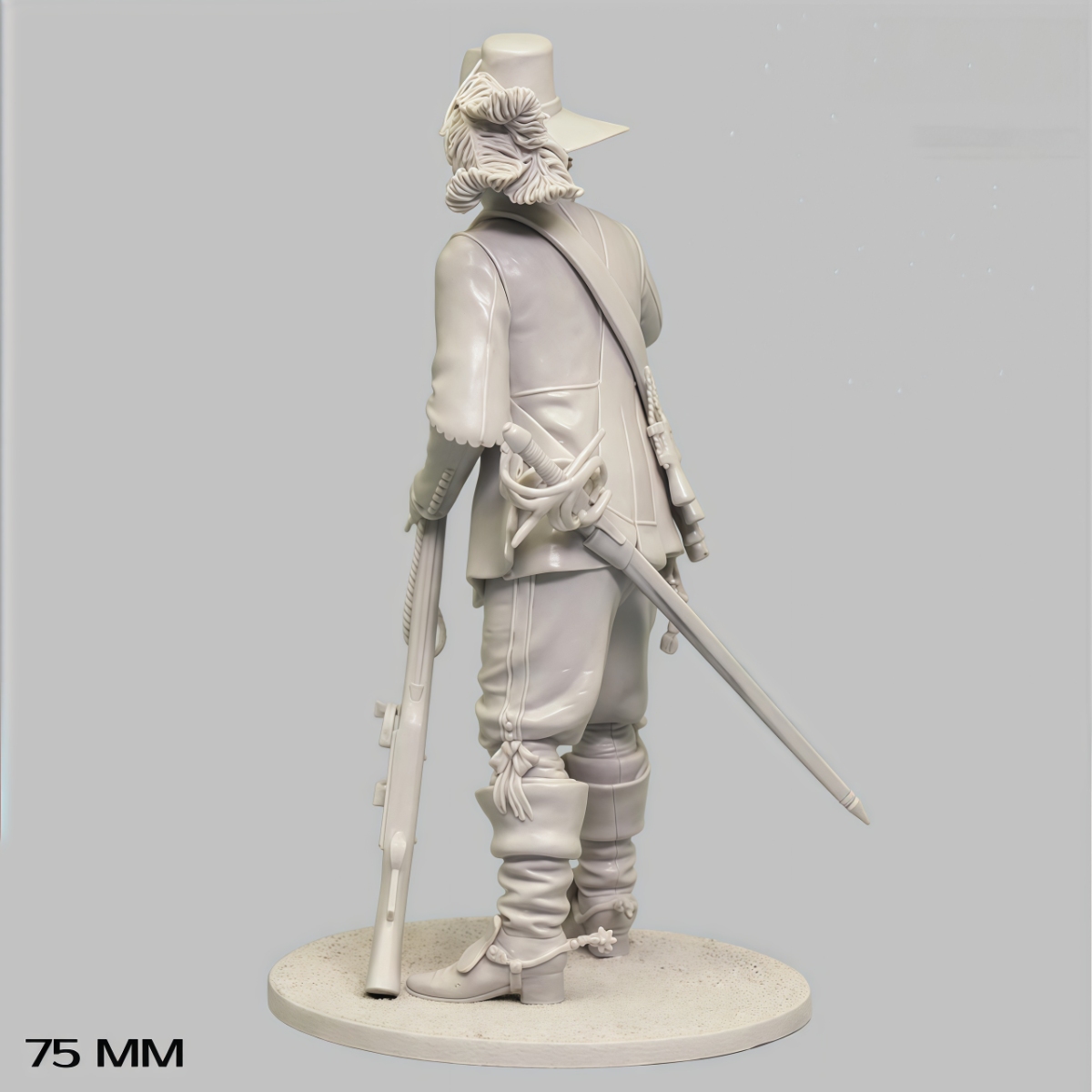 75mm resin unpainted model kit - đánh giá và giá Model Kit Dragon