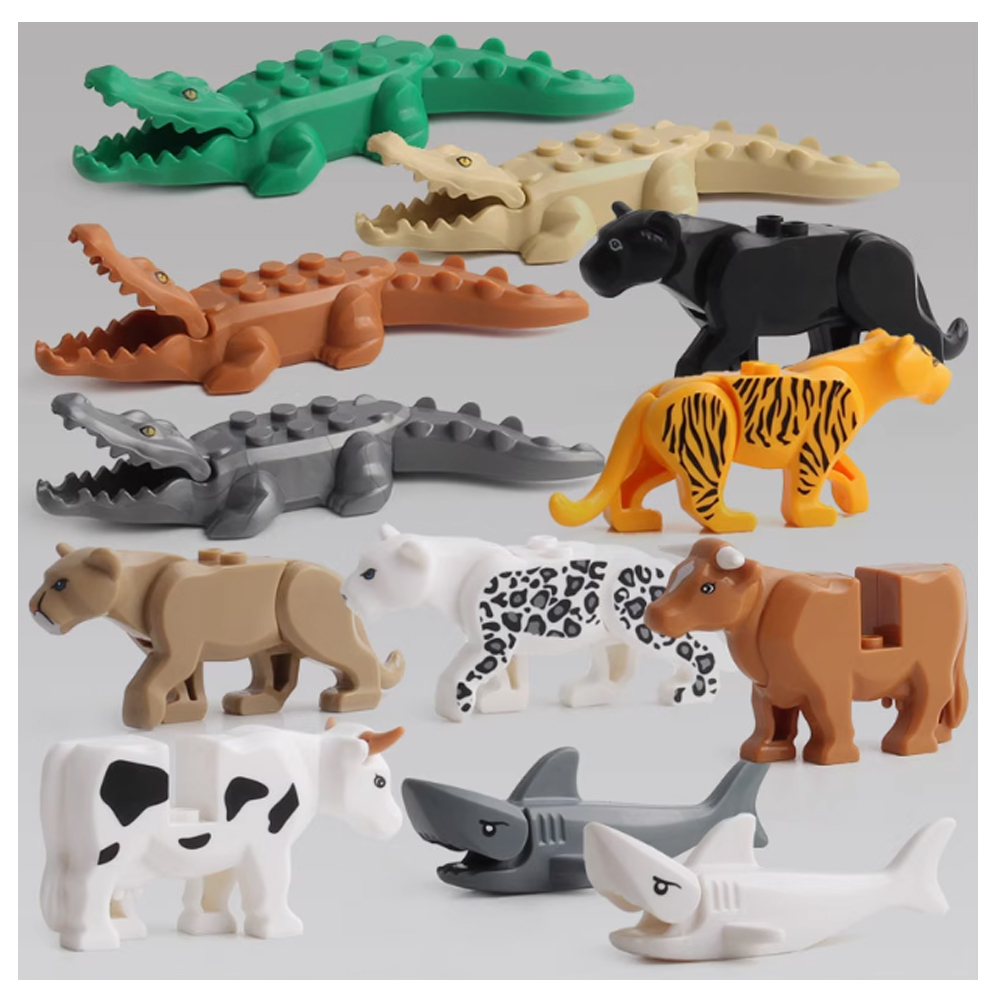 MOC City Animal Building Block - đánh giá và giá Model Kit Lizard
