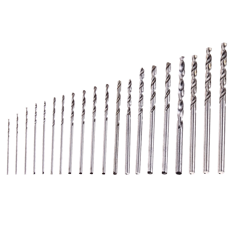 20 Pcs Mini Twist Drill Bits P - đánh giá và giá Pin Vice Micro