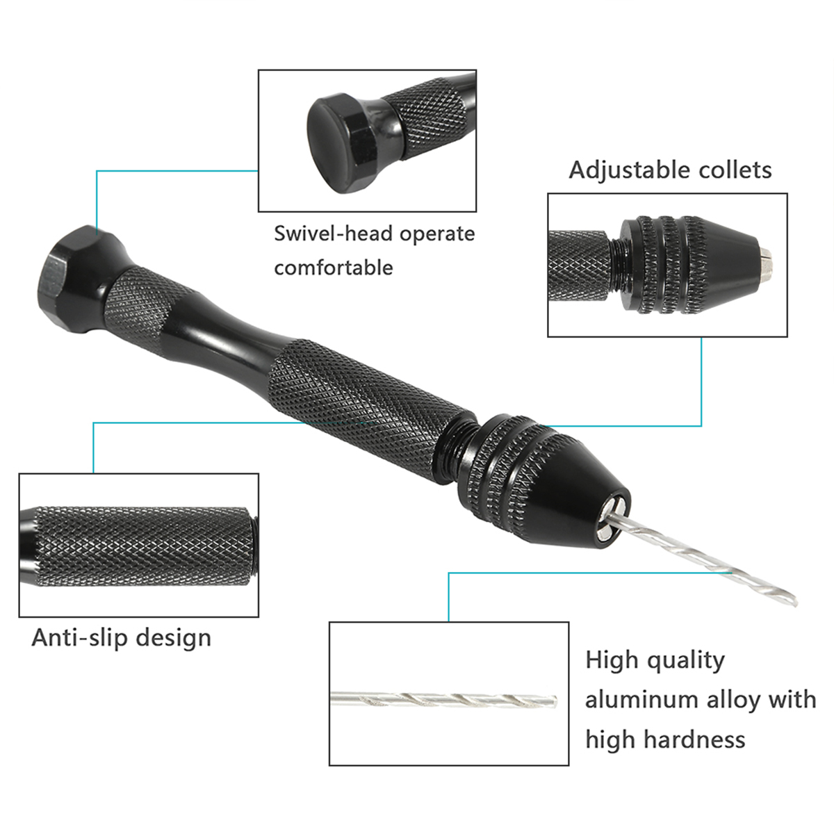 57/21pcs Pin Vise Hand Drill B - đánh giá và giá Pin Vice Micro
