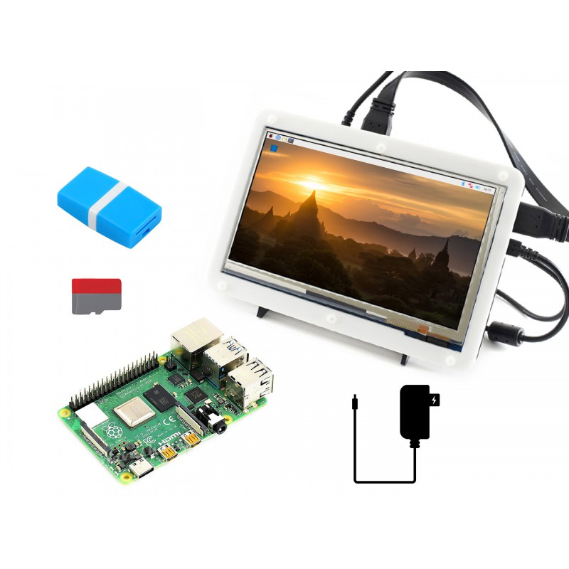 Raspberry Pi 4 Model B Display - đánh giá và giá Model Kit Display Case