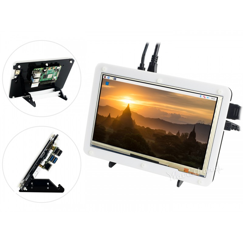 Raspberry Pi 4 Model B Display - đánh giá và giá Model Kit Display Case