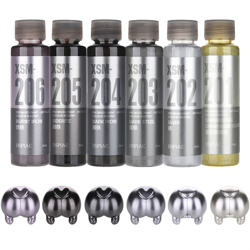 DSPIAE XSM Metallic Water Base - đánh giá và giá Model Kit Paint Set