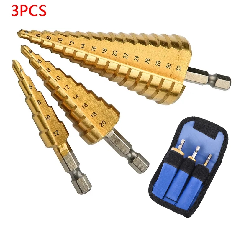 Straight Groove Step Drill Bit - đánh giá và giá Model Kit Cutter