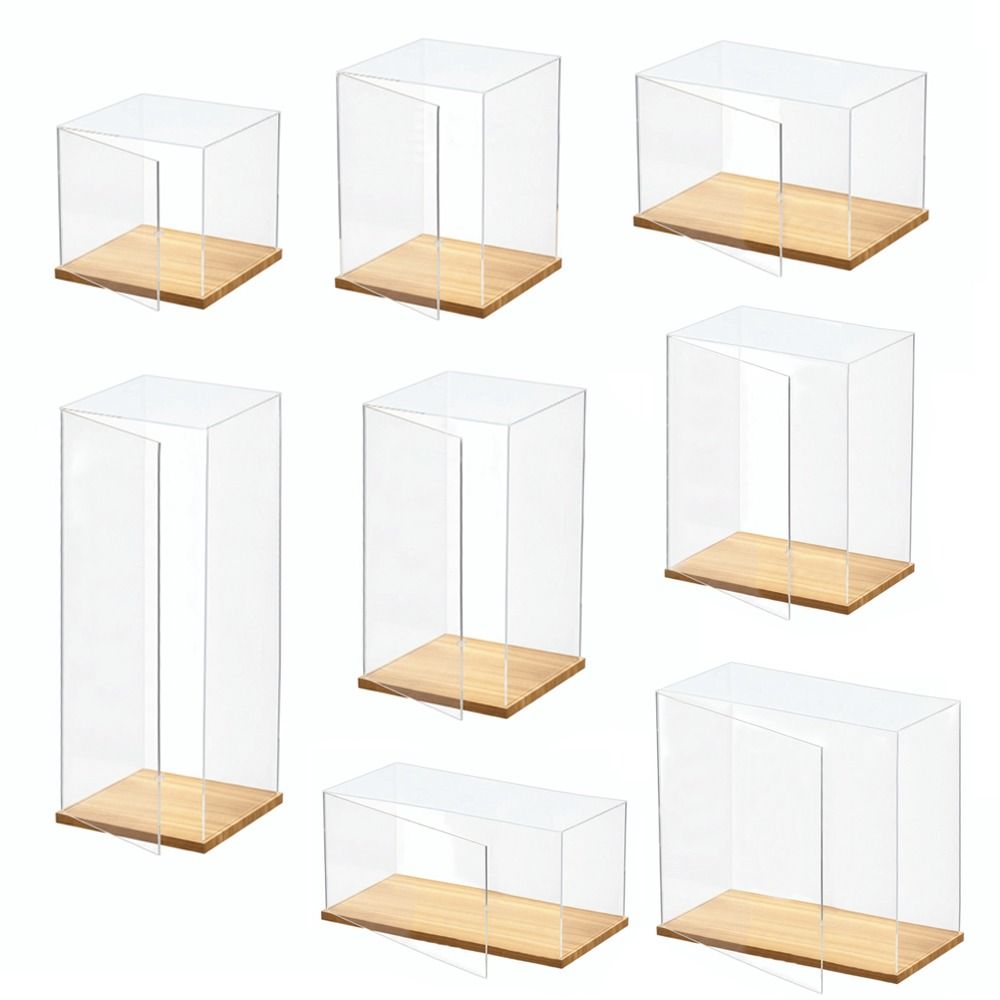 Transparent Acrylic Acrylic Di - đánh giá và giá Model Kit Display Case