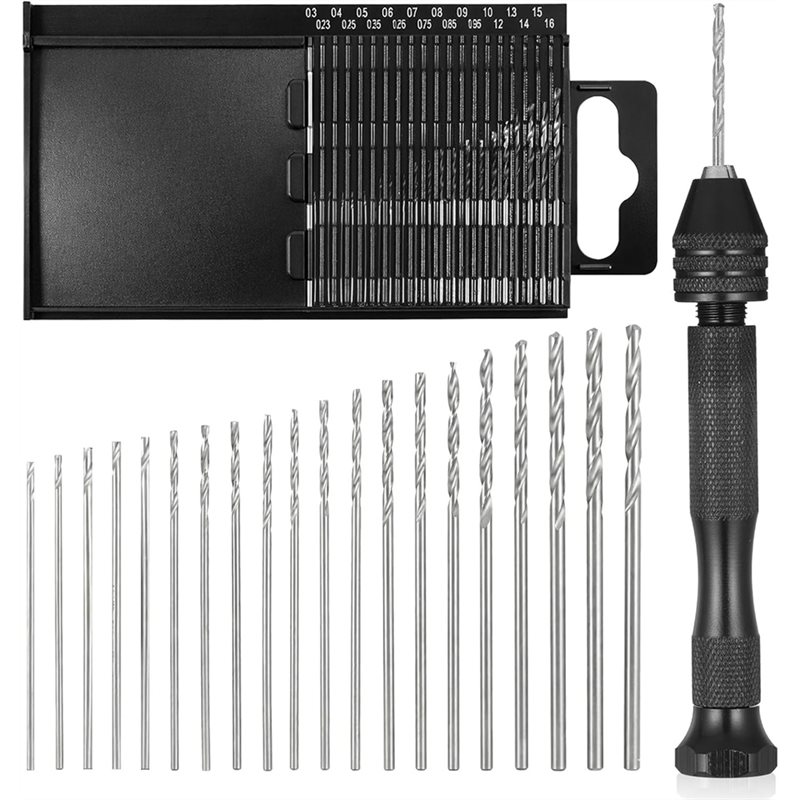 A59Z-21PCS Metric Mini Micro D - đánh giá và giá Pin Vice Micro