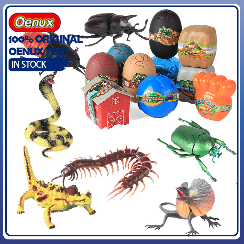 Oenux 4D Assembly Insect Repti - đánh giá và giá Model Kit Lizard