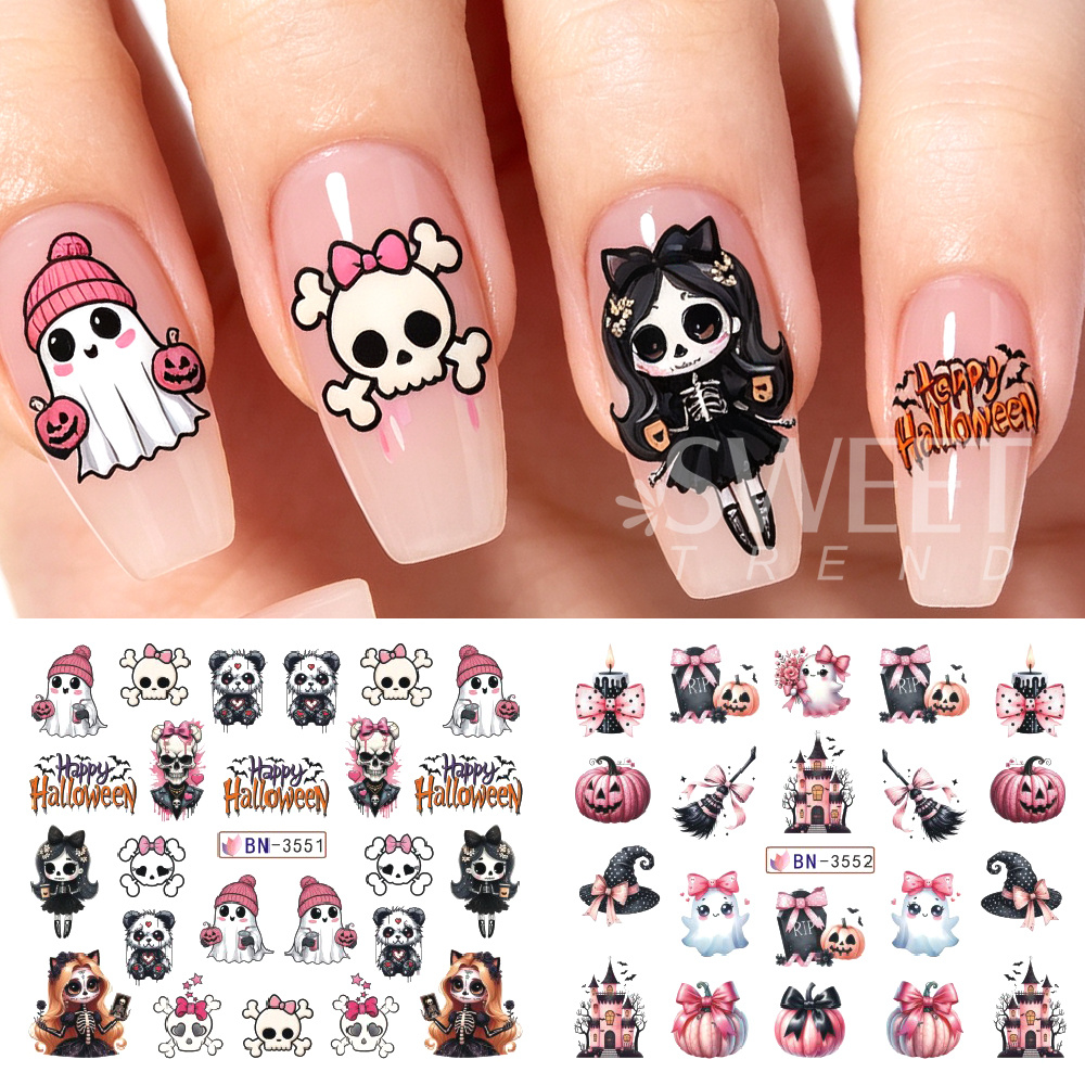 SWEET TREND-12 Design Hallowee - đánh giá và giá Waterslide Decal Paper
