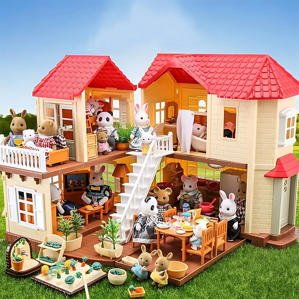 Miniature Furniture 1:12 Dollh - đánh giá và giá Model Kitchen Set
