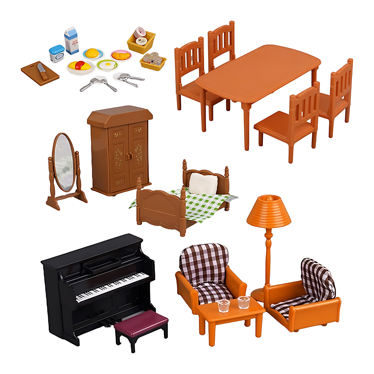 Miniature Furniture 1:12 Dollh - đánh giá và giá Model Kitchen Set