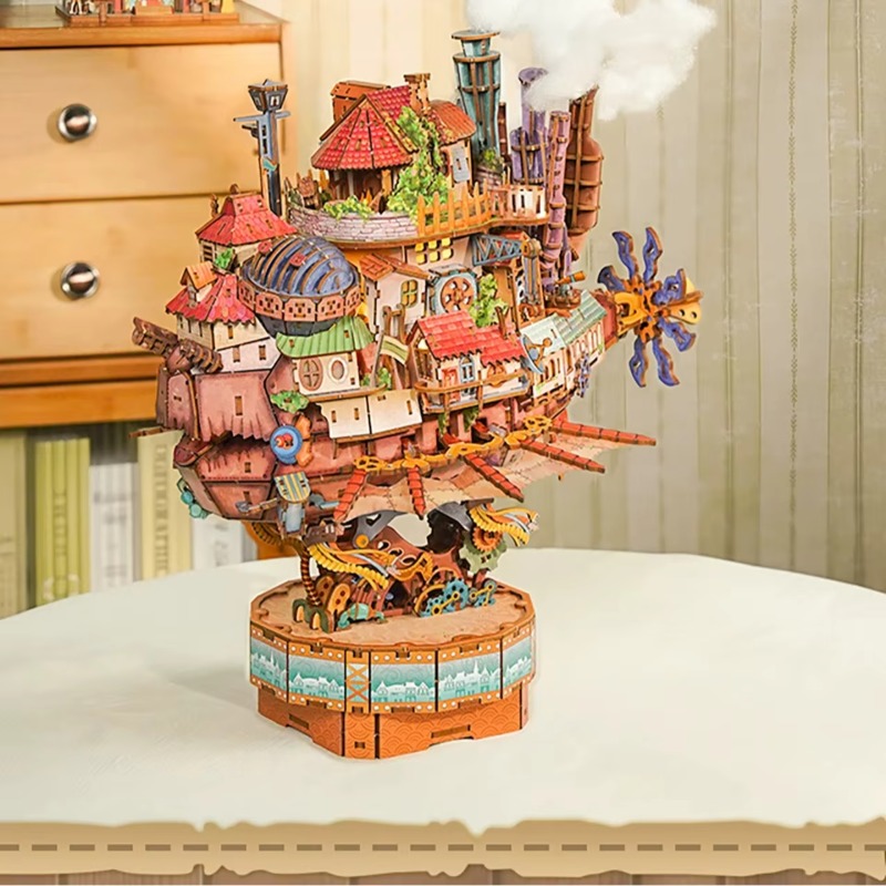 Genuine Travel Vessel Howl's M - đánh giá và giá Model Kit Diorama