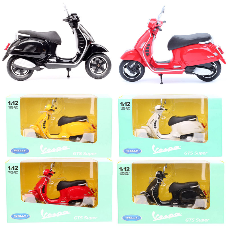 Welly 1/12 Scale 2020 Vespa GT - đánh giá và giá Model Kit Vespa